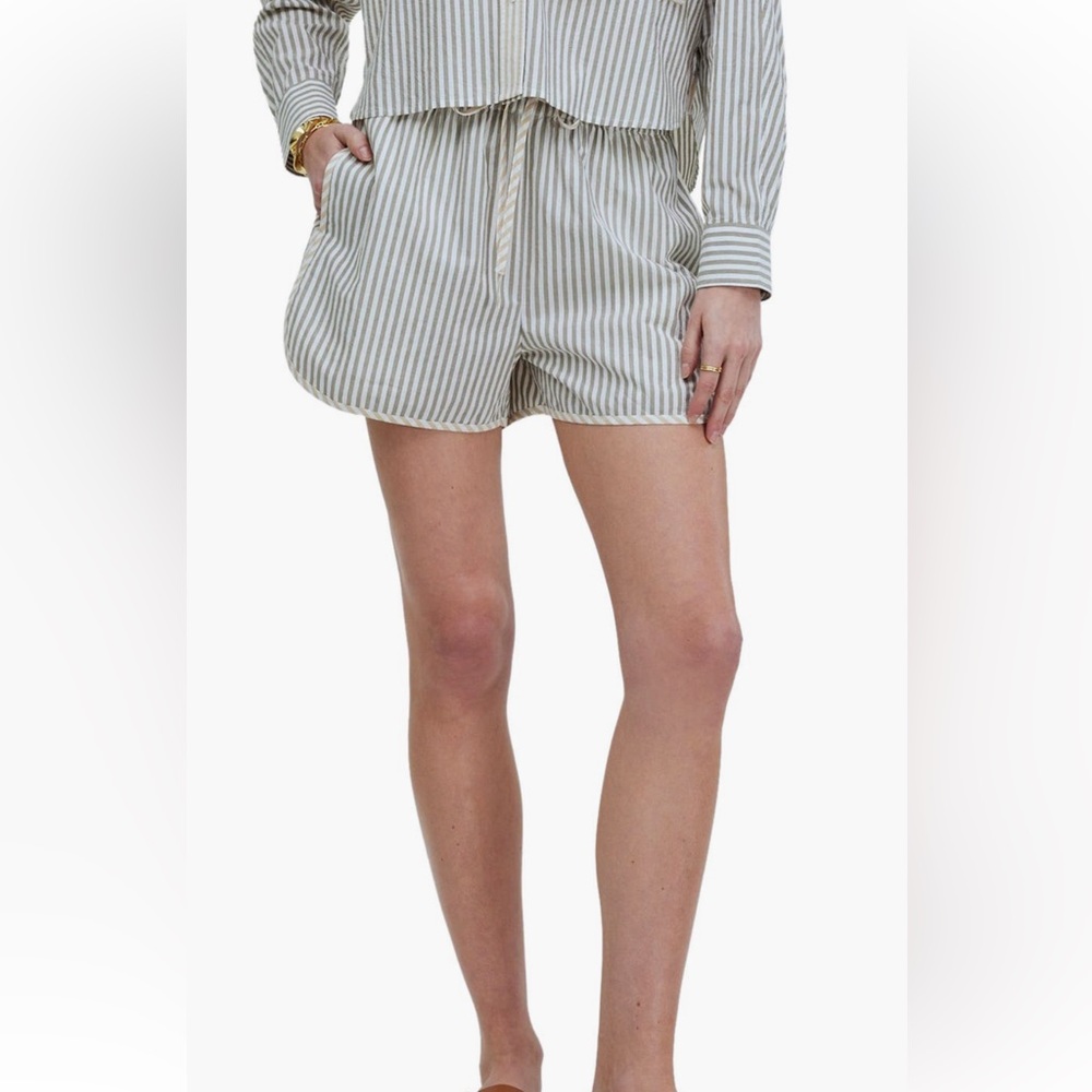 Madewell linen shorts